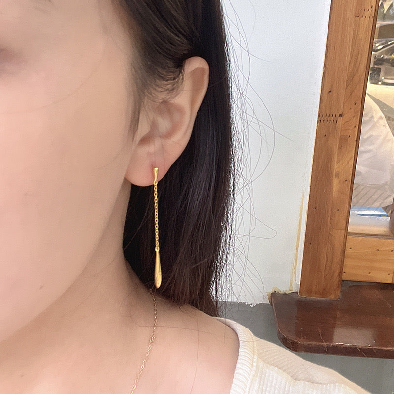 Ensemble Goute d’eau pendent