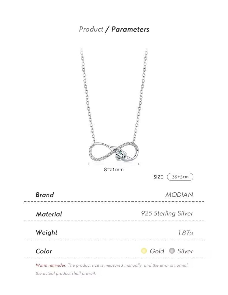 Collier Amour infini